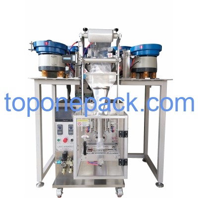 4trays screw counting packing machine