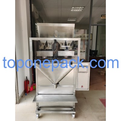 Semi-automatic granule filling machine